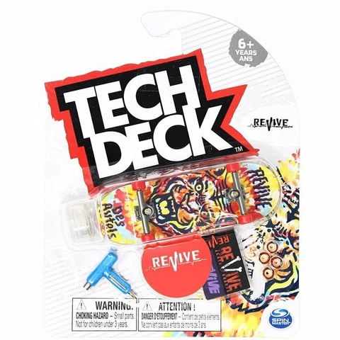 New RARE Tech Deck REVIVE Skateboards Fingerboards Des Autels Roaring Tiger Deck Cover