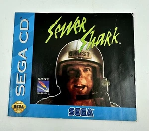 Sewer Shark Sega CD Instruction Manual ONLY Authentic Good Condition! - Picture 1 of 3