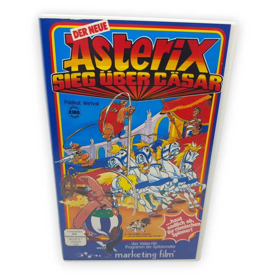 Asterix Sieg über Cäsar VHS Video Kassette Zeichentrick Film Römer Gallier Kampf - Bild 1 von 4