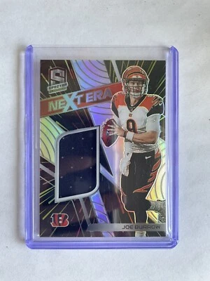 Joe Burrow 2020 Spectra Rookie Next Era Silver Patch #/99 Cincinnati Bengals. - Image 1 of 2