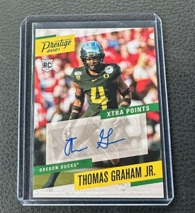2021 Panini Chronicles Draft Picks Prestige Thomas Graham Jr Rookie Auto