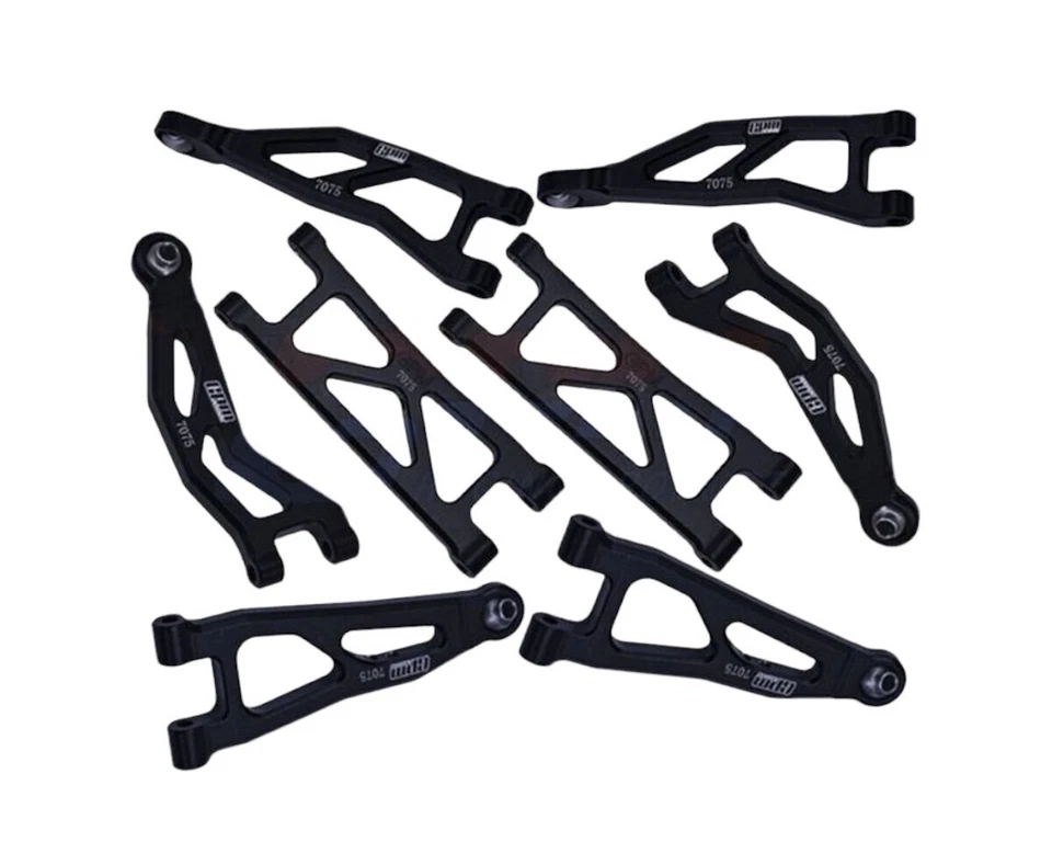 GPM Racing Alu Querlenker Set schwarz komplett für Arrma Granite Grom  ... - Bild 1 von 1