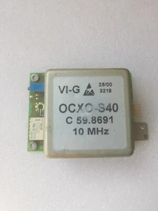 VI-G 10MHZ OCXO Referencia de frecuencia del oscilador de cristal con placa 10VDC y 5VDC - Imagen 1 de 2