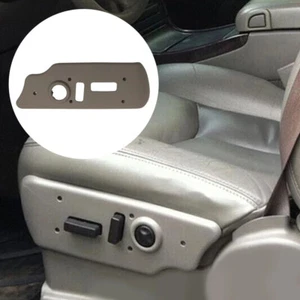 New For Chevrolet GMC Power Seat Switch Bezel Trim Panel Neutral Tan Driver Side - Picture 1 of 6