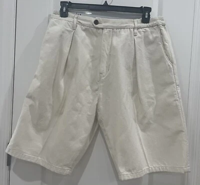 Nuevo con etiquetas Pantalón Corto Levi's Hecho a Mano Para Hombre Ribete Talla 36 RARO Foto 1 de 4