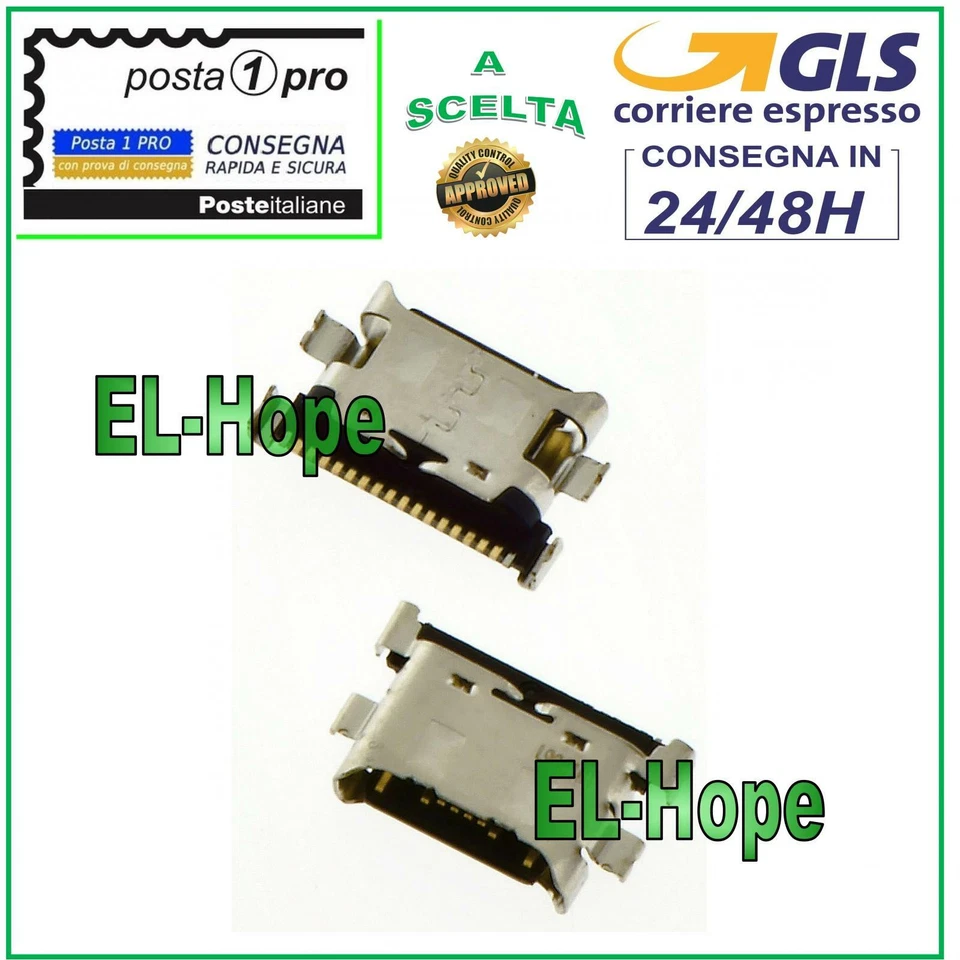 CONNETTORE RICARICA TYPE C PER SAMSUNG GALAXY M40 SM-M405F DOCK USB CARICA - Immagine 1 di 1