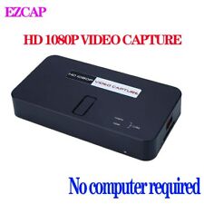 1080P HD Video Capture Game Recorder With Mic SD Slot AVIN HDMI Input Output