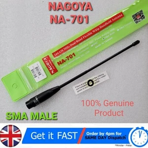 Original Nagoya NA-701 Dual-Band Radio Antenna SMA-Male   - Picture 1 of 8