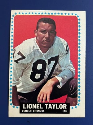 🏈 1964 Topps Football Base Card #64 Lionel TAYLOR 🏈 - Image 1 of 2