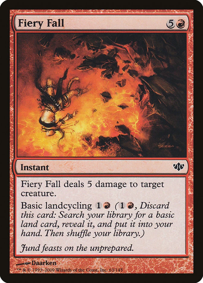 Fiery Fall [Conflux] Magic MTG - Image 1 of 1