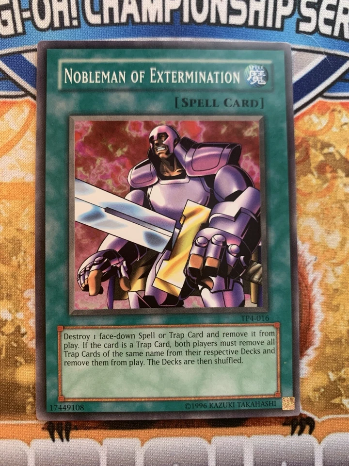 YUGIOH Nobleman of Extermination TP4-016 NEVER PLAYED!!! - Image 1 of 1