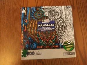 Karmin Mandalas Creative Color A Puzzle Adult Coloring Puzzle 500 PC 16 X 20 - Picture 1 of 7