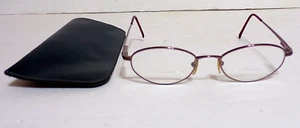 Cottet MAD 9530 Burgundy 49 18 135 Eyeglasses Glasses Frames Made in France EUC - Picture 1 of 5