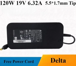 Cargador Delta 120W 19V 6.32A ADP-120RH D para monitor gaming Acer Predator z301c - Imagen 1 de 2