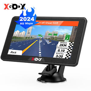 XGODY 886 7'' HD Touch Screen Truck & Car GPS Navigation 2024 Australia Map New