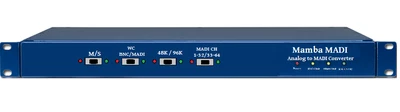 Mamba Analog to MADI (bi-directional) converter 32x32 ch Line Level I RU 96K - Image 1 of 3