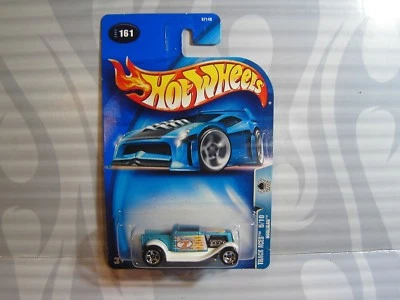 Hot Wheels 2003 ''Track Aces'' #161 = Hooligan = azul y blanco, 0714 Foto 1 de 2