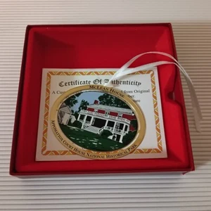 McLean House Custom Crafted Collectible, Artist Gregory J. Harber, COA - Picture 1 of 6