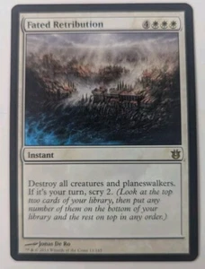 Fated Retribution, Born of the Gods, Magic The Gathering, MTG - Picture 1 of 2