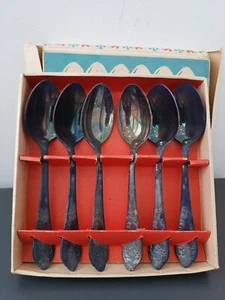 NEW 1967 Vintage Soviet spoons Dessert spoons Teaspoons A set of tablespoons - Picture 1 of 10