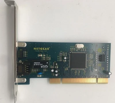 Pci ethernet card fa311 rev-c1 10/100mbps, fa37c32136712, 00095b1e6686 - Image 1 of 3