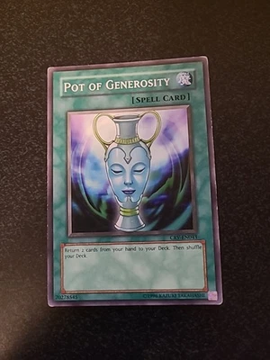 Pot of Generosity CRV-EN043 Yugioh MP - Image 1 of 2