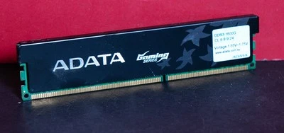 COMPUTER MEMORY - ADATA DDR3 1600G(9) 1.55V-1.75V AX3U1600GB2G9-2G - Image 1 of 4