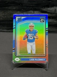 Ladd McConkey Rated Rookie Holo Silver - 2024 Optic Football CHARGERS - Bild 1 von 2