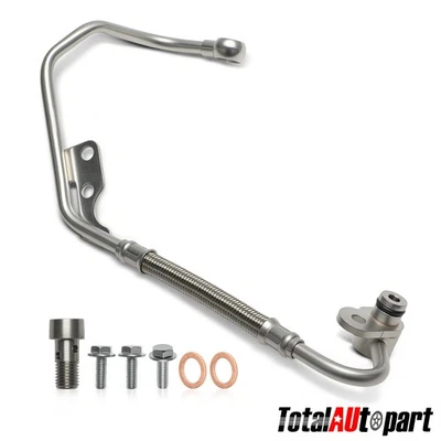 Turbocharger Oil Line for Audi A4 Quattro allroad Q5 A5 A6 A6 Quattro L4 2.0L - Image 1 of 4
