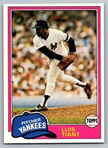 1981 Topps - Luis Tiant #627 - Picture 1 of 2