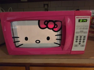 Horno microondas Hello Kitty 2011 edición limitada probado y funcionando - Imagen 1 de 16