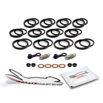 Kawasaki Ninja ZX-7RR N1 1996 front brake caliper service components seals Foto 1 de 4