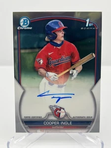 2023 Bowman Draft Cooper Single 1st Base Chrome Auto Nr. CDA-CI GUARDIANS - Bild 1 von 2