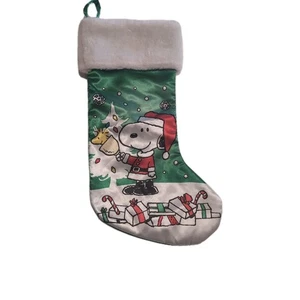 Snoopy And Woodstock Christmas Stocking, Peanuts - Picture 1 of 3