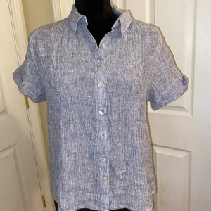 Tamari Leinen SS Hemd Neu mit Etikett Größe M - Bild 1 von 3