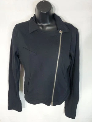 Chaqueta De Colección Converse One Star Para Mujer Talla Pequeña Cremallera Completa Tela Motociclista Foto 1 de 4