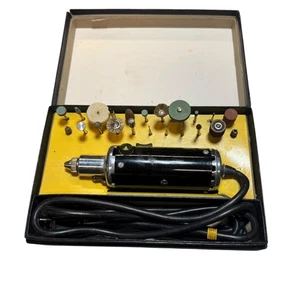 Vintage Dremel Tool W/ Box and Accessories 110 Volts AC or DC 88 Watts - Picture 1 of 10