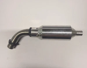 120 Four Stroke Replacement Silencer With Manifold. O.S-SC-ASP-Magnum Engines. - Picture 1 of 1