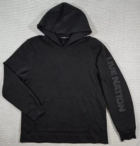 James Perse Live Nation (Size 1) Black Pullover Sweatshirt Hoodie 100% Authentic - Picture 1 of 2