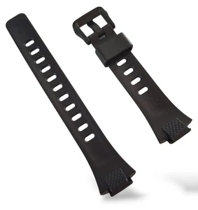 Cinturino Originale Casio in Resina Nera per Orologio LWS-2000H-1AV - Imagen 1 de 2