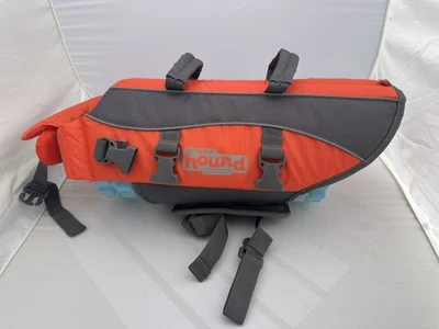 Outward Hound Granby 21”-27” Life Jacket Dog Float Safety Water Medium Orange - Image 1 of 4