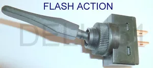 Interruttore "FLASH" A LEVETTA ESTESA, 20A nominale @ 12vdc ALT/E56N - Foto 1 di 1