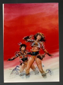 DAVID DORMAN Circa 1980's Photographic Science Fiction GGA Art! 5" X 3-1/2" - Picture 1 of 2