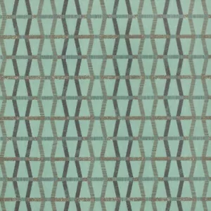 Momentum Silica Deflect Spruce Blue Modern Contemporary Vinyl Upholstery Fabric - Picture 1 of 2