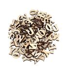 50pcs Unfinished Wooden Letters for Wedding Decor & Crafts