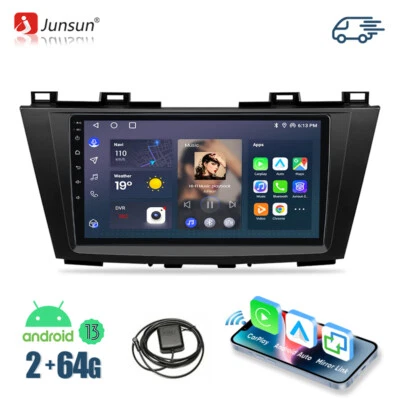 64G Für Mazda 5 2010-2015 Android 13 Autoradio CarPlay GPS Navi RDS BT 4-kern - Bild 1 von 4