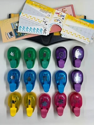 EK Success Mini Paper Punches - Lot of 15 - Comes with Punch Guide! - Image 1 of 4