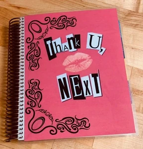 Burn Book Mean Girls inspiriert *Thank U Next* Cover-Set 4 Verwendung mit ErinCondren-Plan - Bild 1 von 5