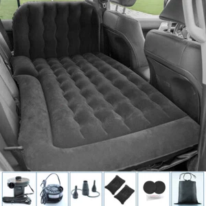 Colchón cama inflable coche camión SUV asiento trasero camas para dormir con juego de bomba de aire - Imagen 1 de 24