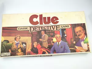 Vtg 1986 Clue Board Game Parker Brothers Classic - Complete - Picture 1 of 10